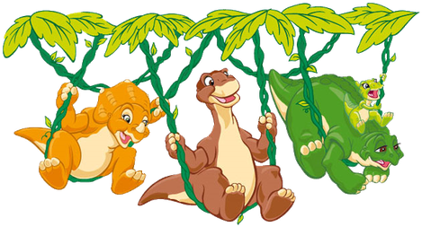 Digiponythedigimon 8 1 The Land - Land Before Time Birthday Shirts (504x350)