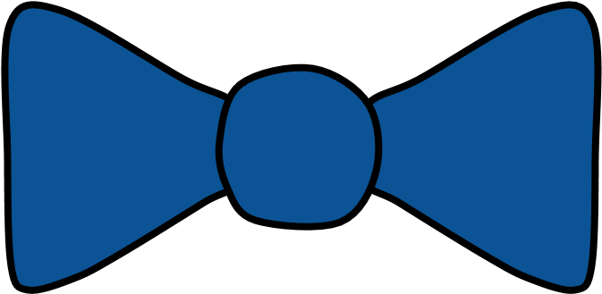 Bow Tie, Blue - Bow Tie (816x1056)