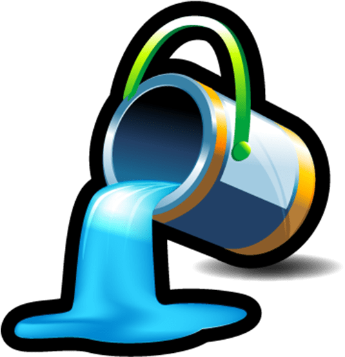 Fill With Colour Tool Paint - Fill With Colour Tool (500x518)