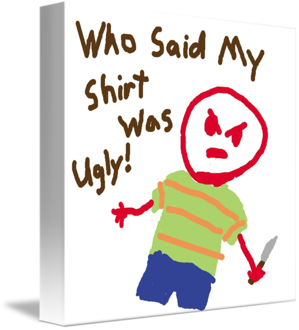 Ugly Shirt By Mowart - Ugly Shirt By Mowart (589x650)
