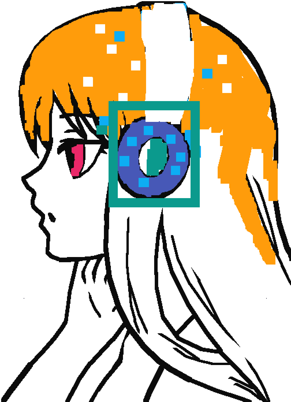 Ugly - Boy And A Girl Easy Drawing (1008x1392)