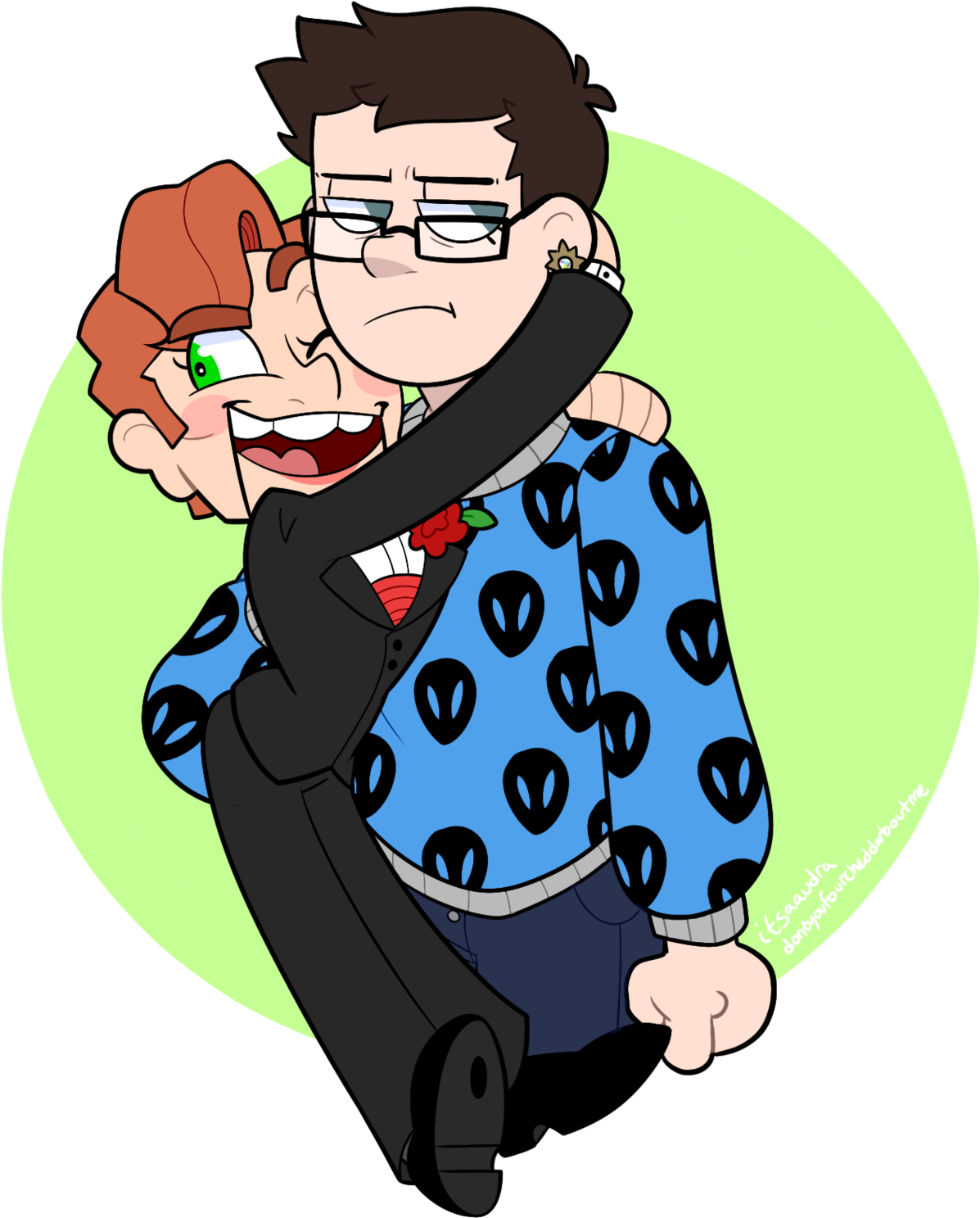 Have This Really Old Art Of Me And This Ugly Child - Slappy The Dummy Fanart (1280x1634)