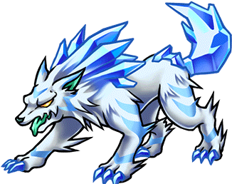 19 Ice Transparent Wolf Huge Freebie Download For Powerpoint - Unison League Wolf (380x380)