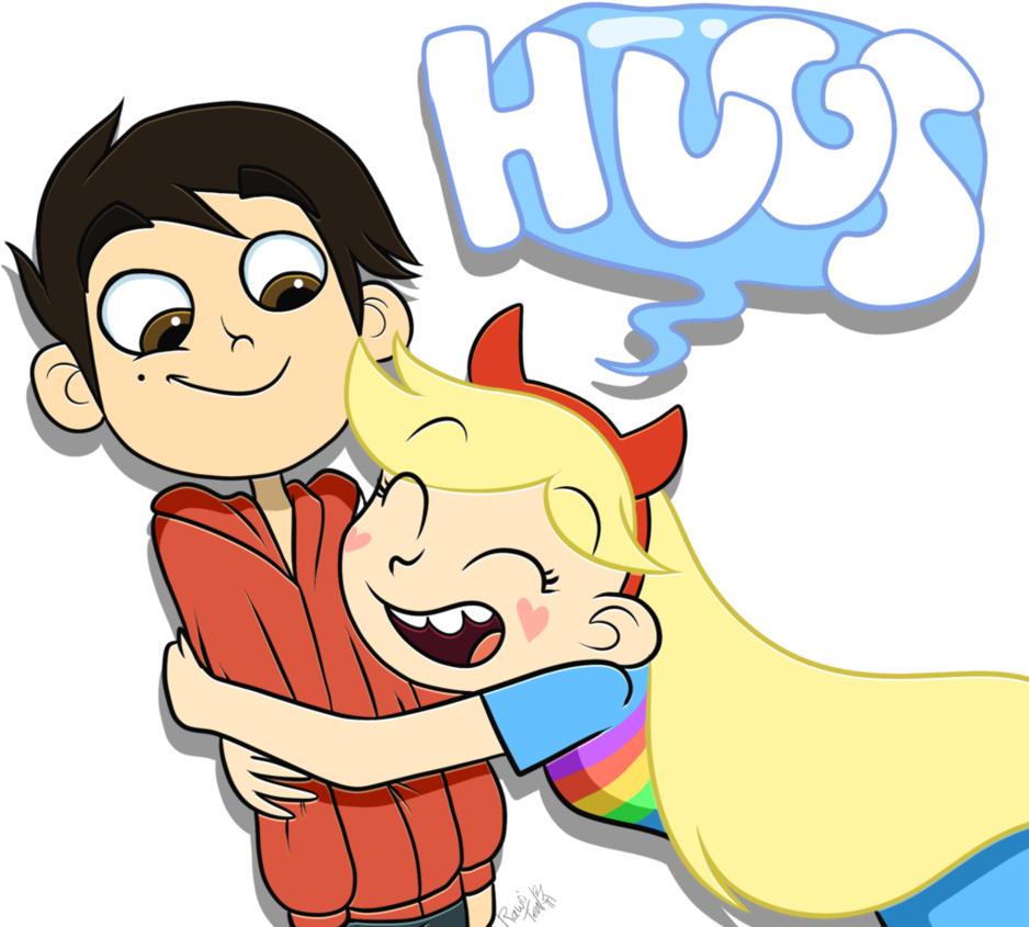 Hugs By Rawri-tea On Deviantart - Cartoon (937x852)
