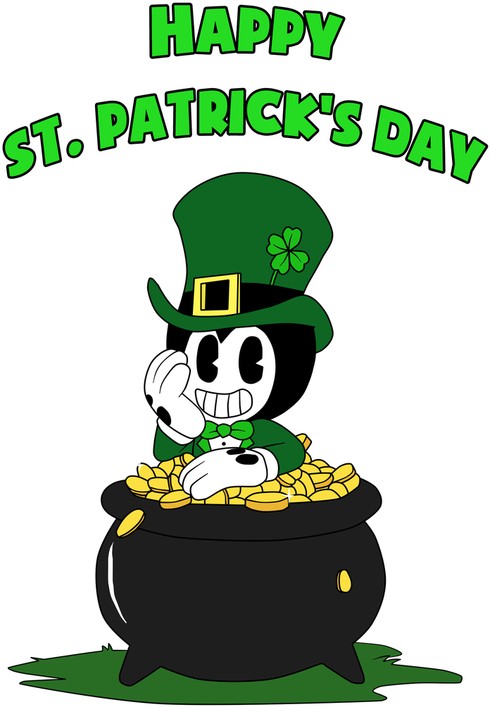Patrick's Day By Gamerboy123456 - Cartoon (746x1072)