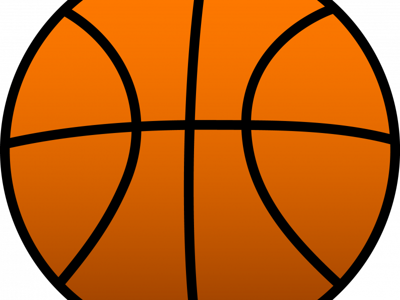 Download Picture Of Basketball - Basketball Photo Booth Props Printable (800x600)