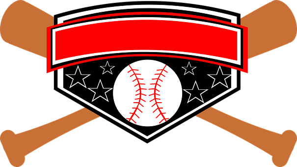 Baseball, All-star, League, Ball, Team - All Star Baseball Clipart (605x340)