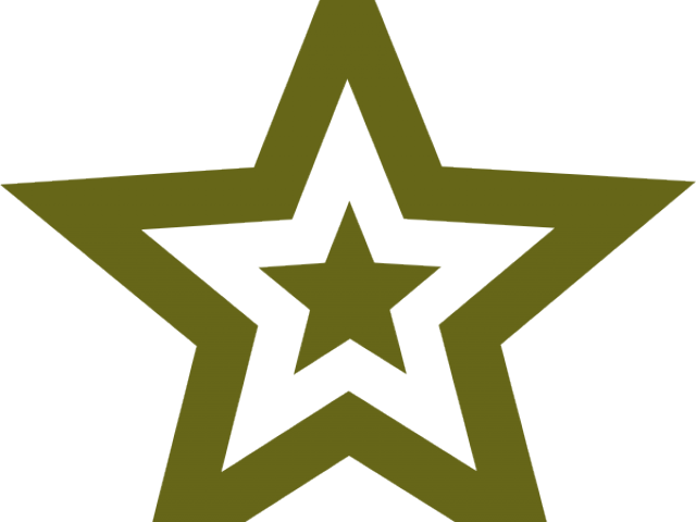 Military Stars Cliparts - Military Clipart Png (640x480)