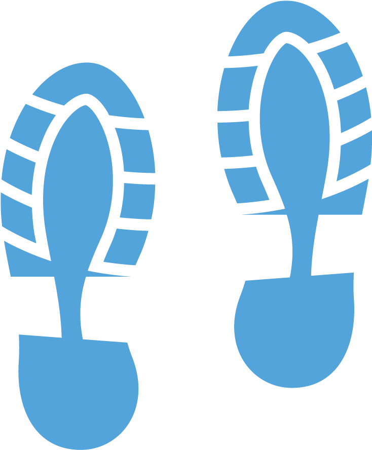 Gavel Clipart Precedent - Shoe Print Icon Png (1250x1250)