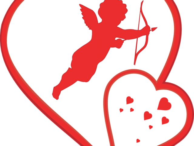 Cupid Clipart V Day - Valentines Day Cupid Clipart (640x480)