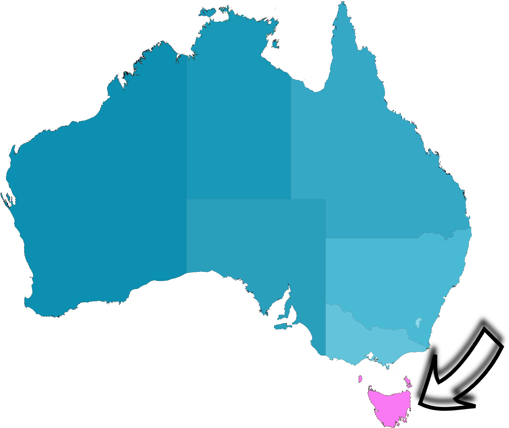 Tasmania Why I Love And Hate My Home State Little Duckie - Australia Compared To Ireland (1876x1577)