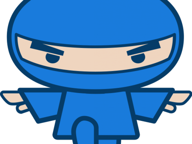 Ninja Clipart Blue Ninja - Ninja Clipart Blue Ninja (640x480)