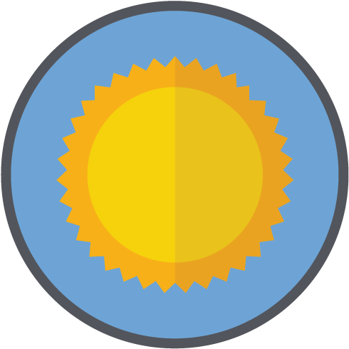 In Turn, A Warmer Climate Over A Piece Of Land Can - Circle (504x504)