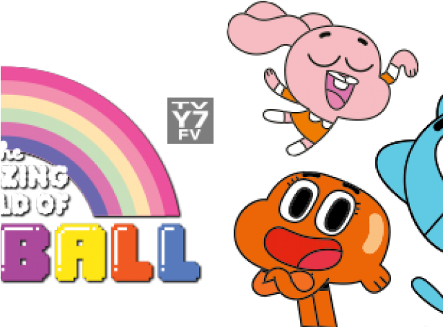 Cartoon Network Clipart Gumball , Png Download - Transparent Amazing World Of Gumball (641x473)