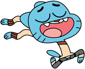 Gumball Clipart Cartoon Network - Dibujos De El Increible Mundo De Gumball (400x311)