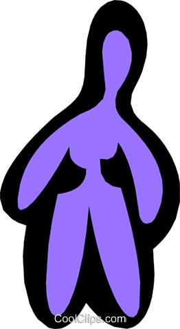 People As Bezier Shapes Royalty Free Vector Clip Art - People As Bezier Shapes Royalty Free Vector Clip Art (262x480)