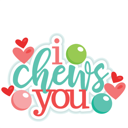 Clip Black And White Stock I Chews You Title Scrapbook - Graphic Design (432x432)