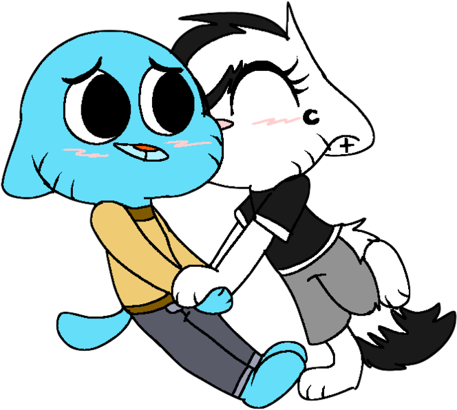 More Like The Amazing World Of Gumball The War Part - Gumball Y Kally (900x627)