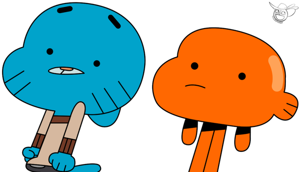 Picture Transparent Download Darwin Explore On Deviantart - Darwin Amazing World Of Gumball Png (612x350)