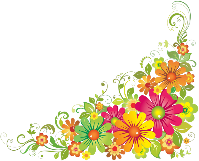 Фото, Автор Вика Виктория На Яндекс - Flower Border Clipart (670x541)