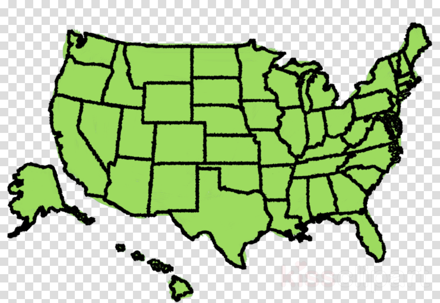 Idaho State Clipart Idaho U - Blank Us Map Pdf (900x620)