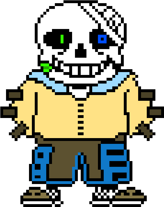 Insane Sans Sprite - Bendy Vs Sans Death Battle (620x720)