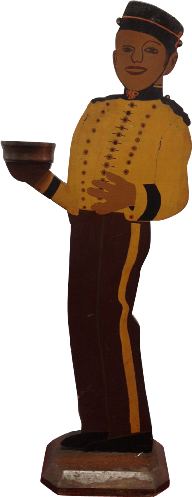 Philip Morris 1940's Bell Boy Tip Tray Folk Art - Standing (1023x1023)