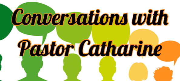Small Group Conversations With Pastor Catharine - Graphic Design (594x270)