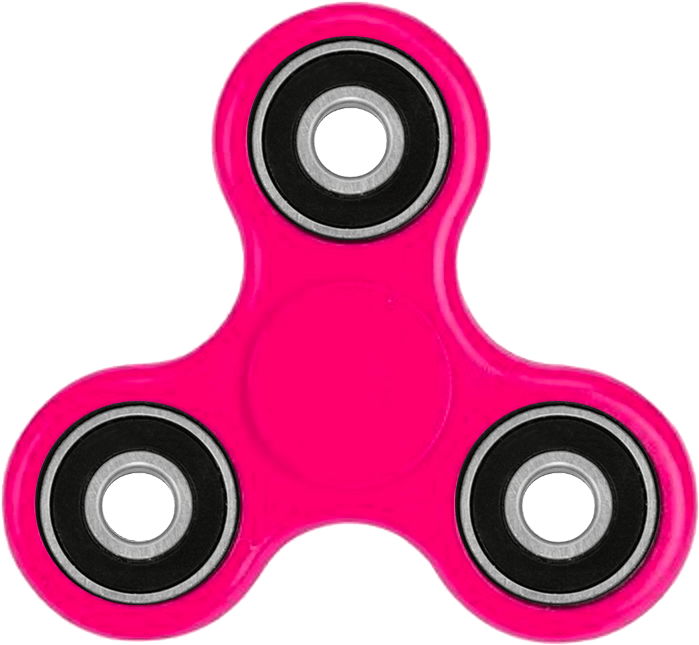 Fidget Spinner High Quality Png - Flash Fidget Spinner Pink (768x734)