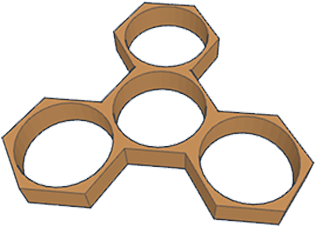 Tinkercad Com Hexagonal - Tinkercad Com Hexagonal (400x400)