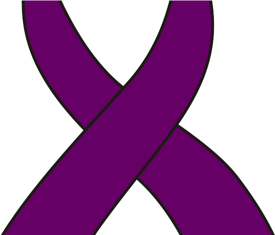Ribbon Clipart Alzheimers - Ribbon Clipart Alzheimers (640x480)