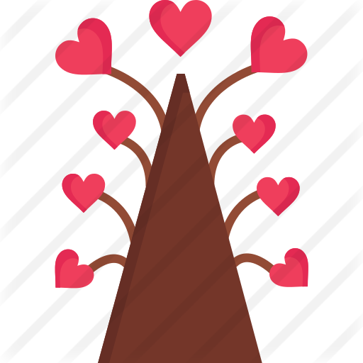 Love Tree Free Icon - Heart (512x512)