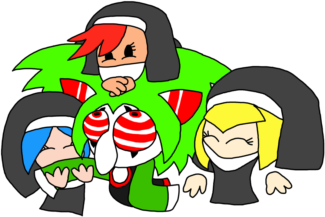 Richsquid And Jambastion Nuns By Richsquid1996 - Cartoon (1093x731)