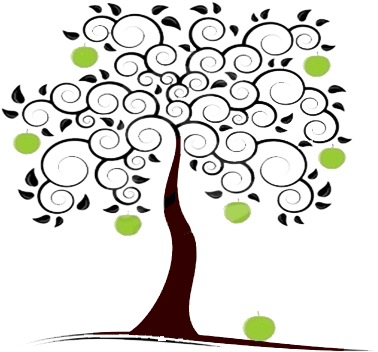Resume Garden - Pear Tree (437x446)