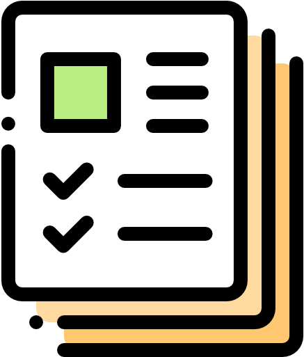 Resume Template Icon - Test Icon (512x512)