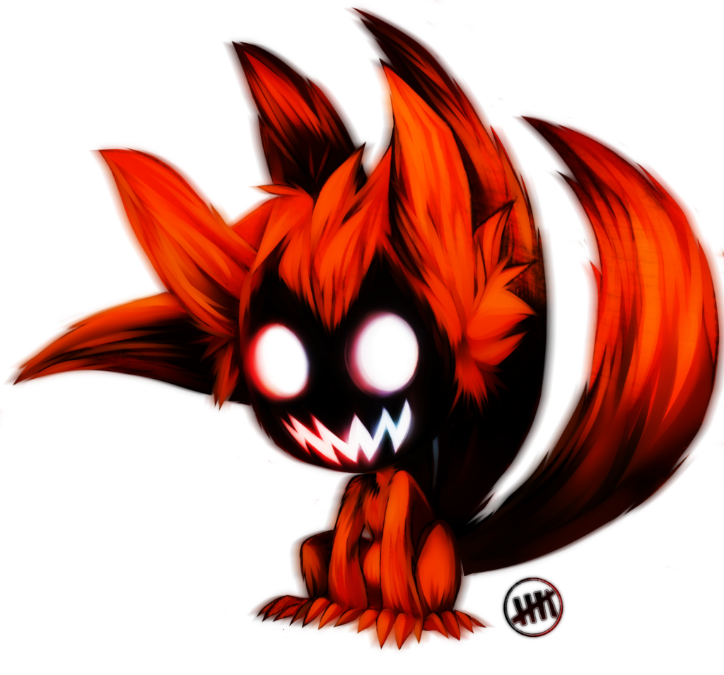 Transparent - Four Tailed Fox Naruto (1024x955)