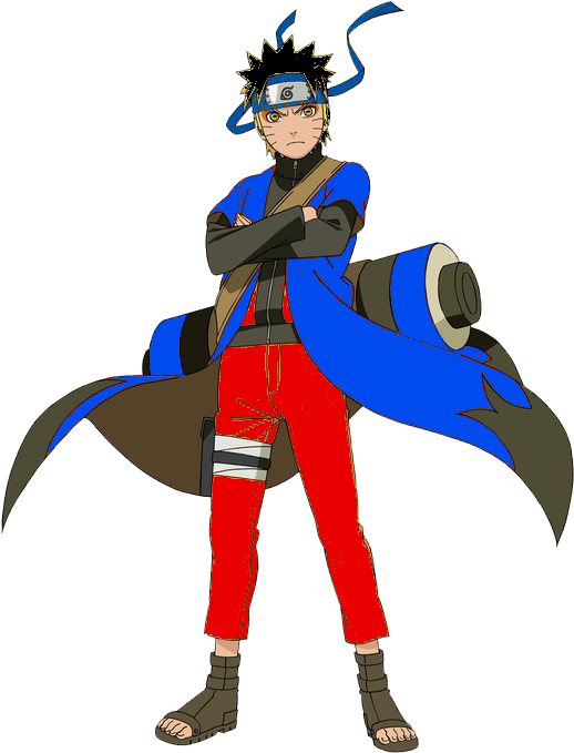 Download Kai's Son - Sage Mode Naruto Render (518x679)
