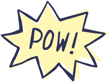 Pow Cartoon Comic Slang Transparent Background - Pow Transparent (512x512)