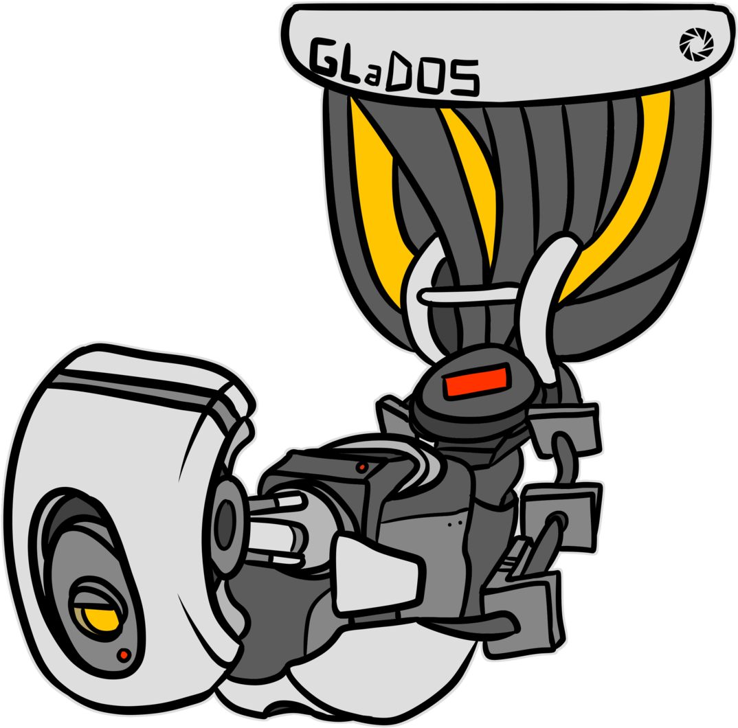 Chibi's - Glados - Cartoon (1280x1280)