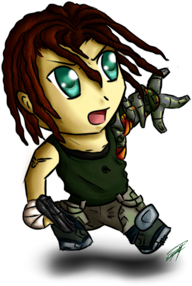 Nathan Spencer By Rad-glados - Cartoon (800x1000)