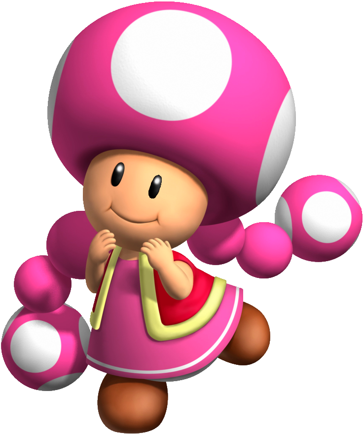 And - Pink Princess Peach Png (738x879)