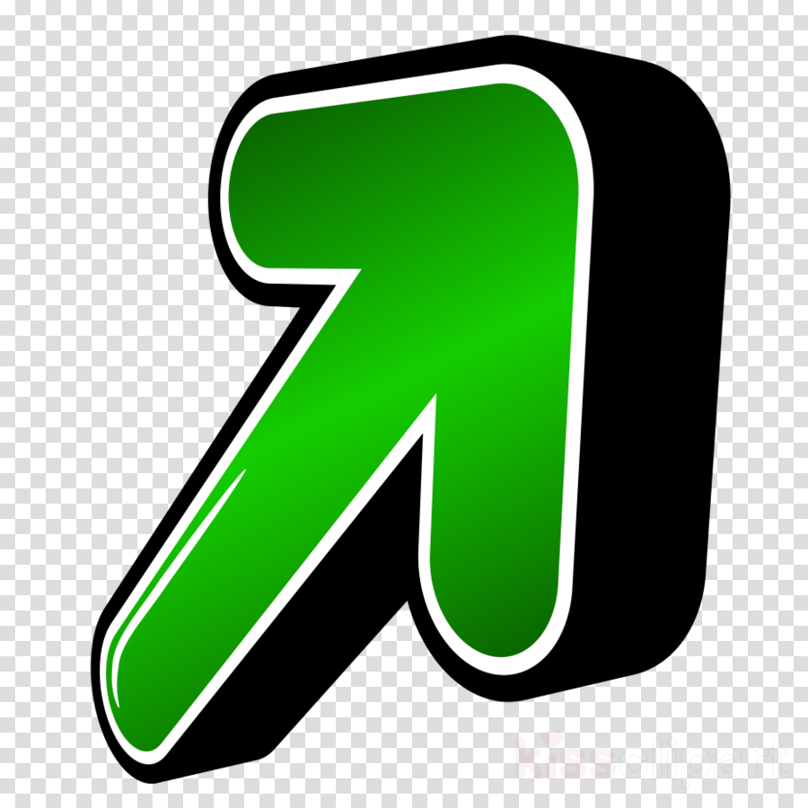 Png Arrow 3d Clipart 3d Computer Graphics Clip Art - Clipart In Black And White (900x900)