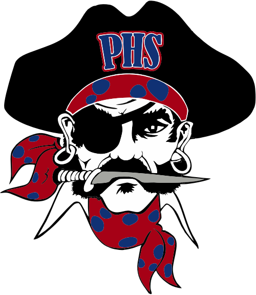 District Made Ladies Perfect Weight V-neck Tee - Phoenix High School Logo (500x576)