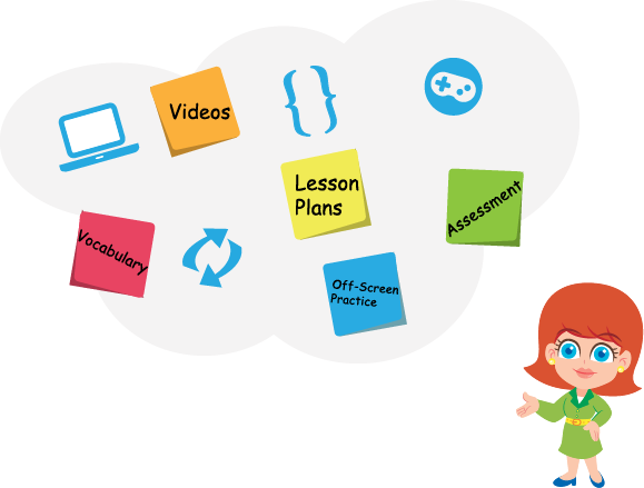 Everything You Need In One Place - Cartoon (579x439)