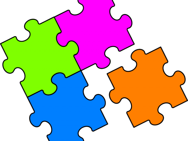 Puzzle Clipart Puzzle Peice - Clipart Jigsaw Puzzle (640x480)