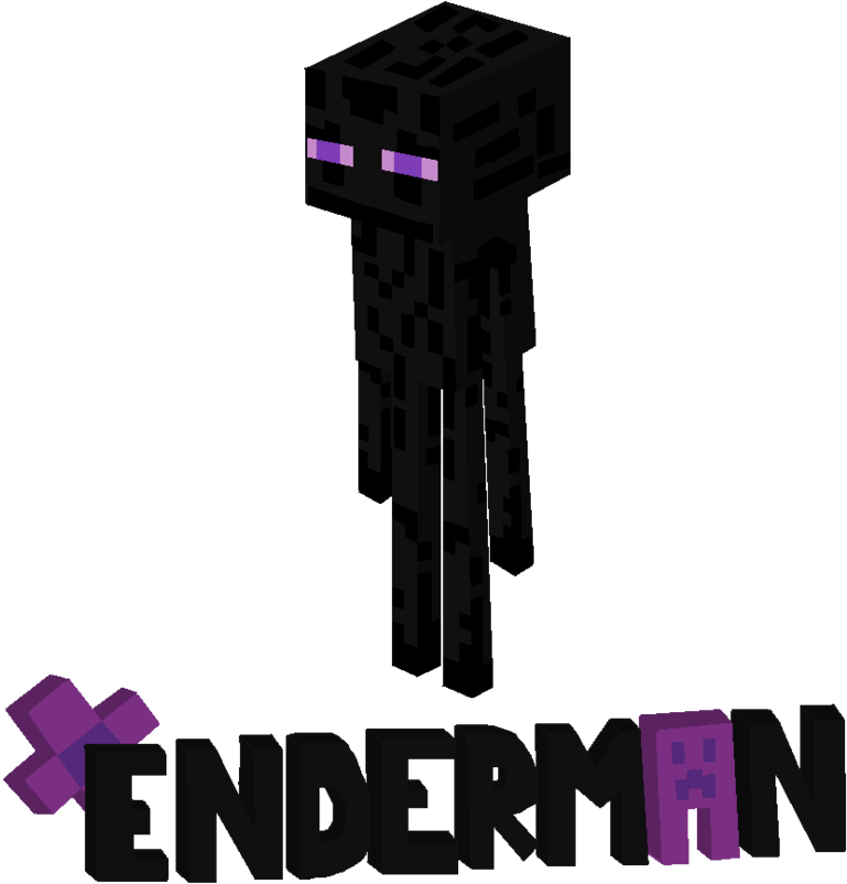 Minecraft Enderman Color - Skin De Minecraft Pe Enderman (904x884)