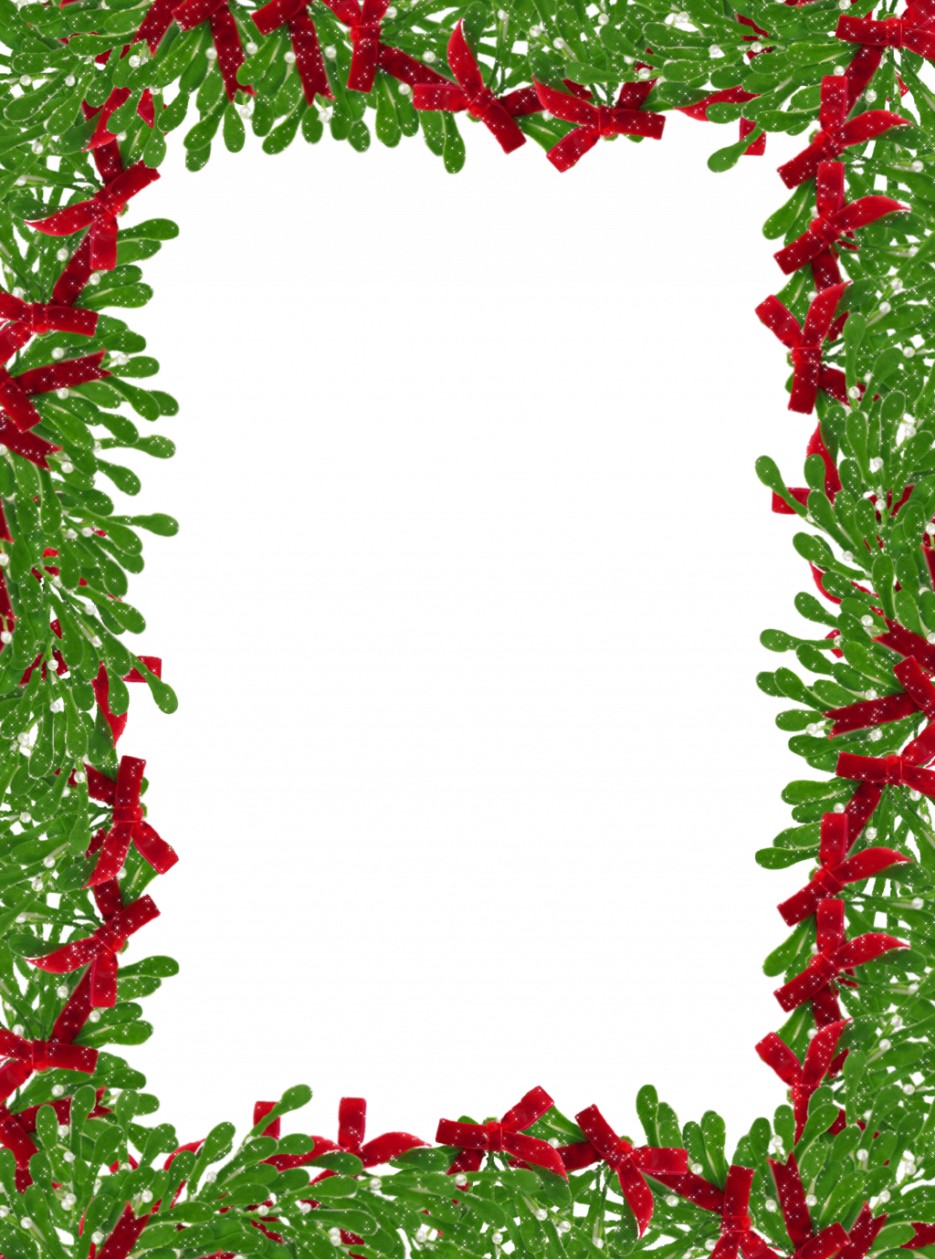 1024 X 1379 18 - Clip Art Christmas Border (1024x1379)