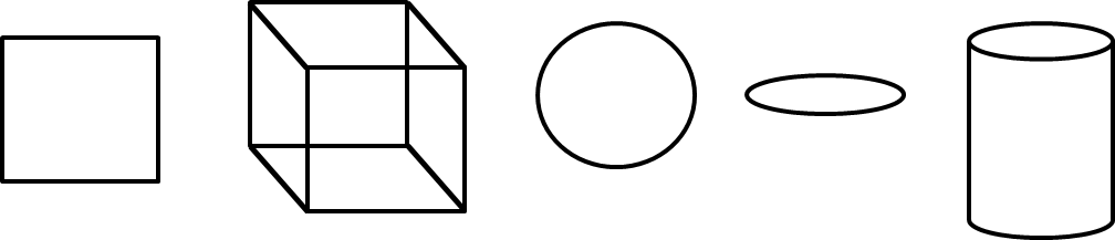 Perhaps A Square Followed By A Cube , - Circle (1008x217)