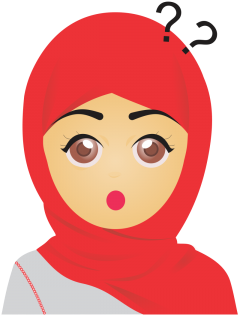 Muslim Emoji Set Cute Expressions, Expression, Express, - Emoji Muslimah (360x360)