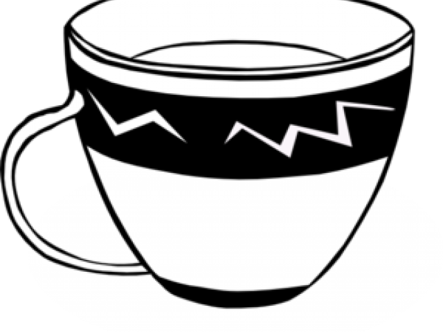 Teacup Clipart Black And White - Tea Cup Clipart Png (640x480)